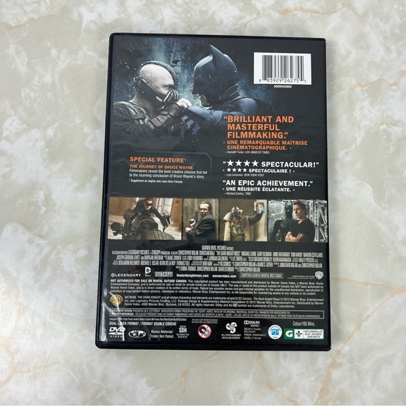 The Dark Knight Rises DVD - Picture 2 of 4